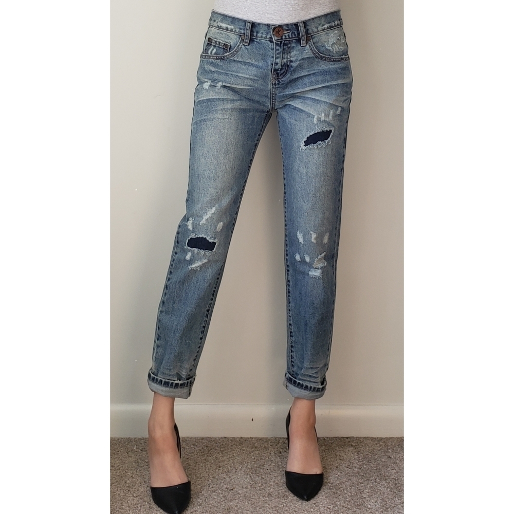 One Teaspoon Awesome Baggies in Santa Cruz 26 Boyfriend Relaxed Jeans